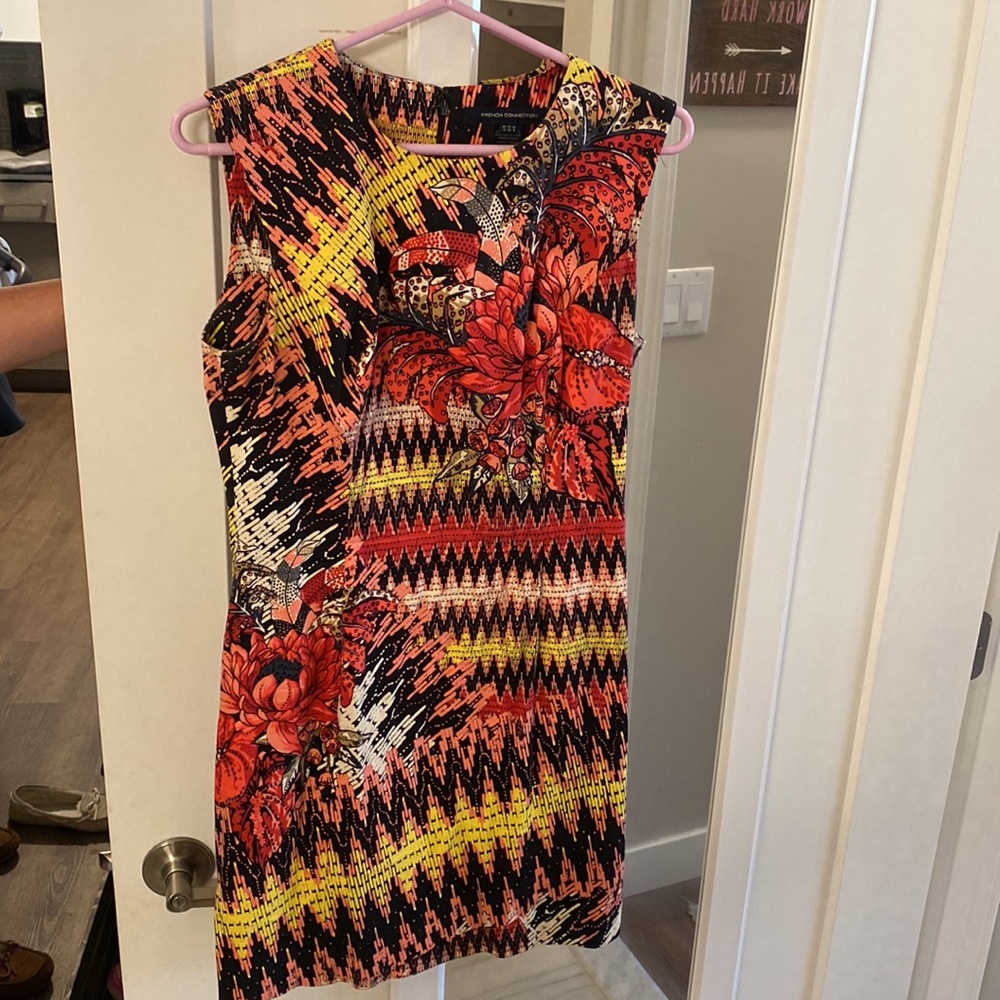 French Connection Sleeveless Sheath Dress size 8